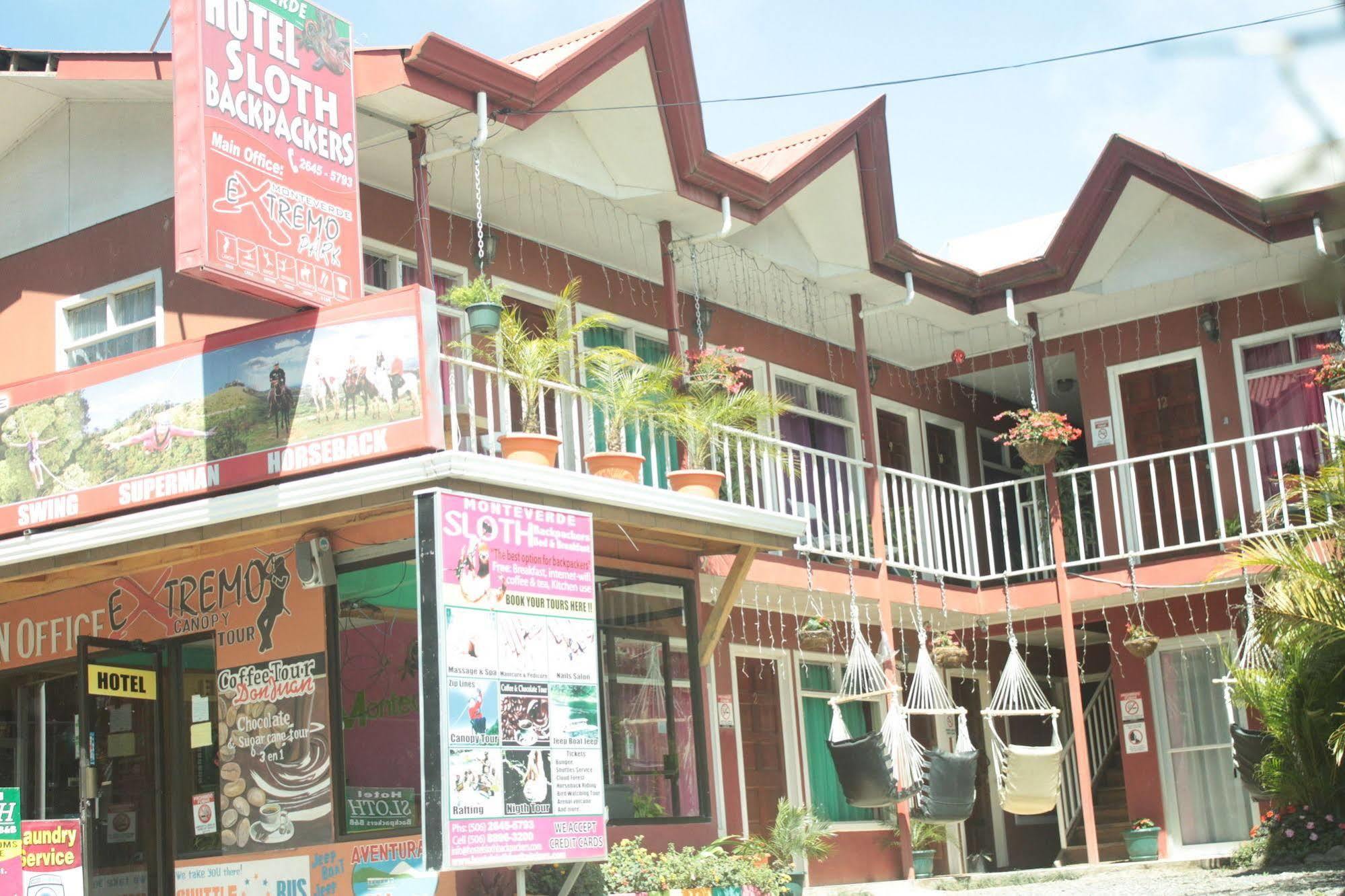 Hotel & Hostel Sloth Backpackers Монте-Верде Экстерьер фото